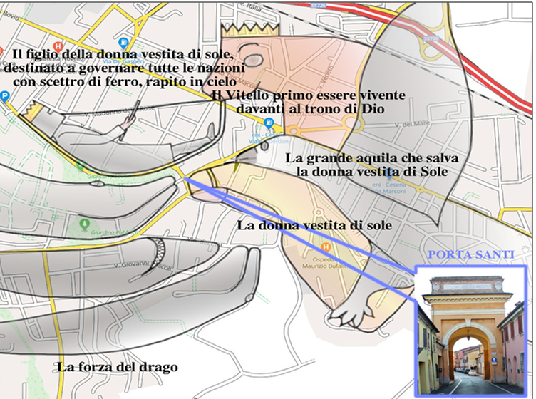 Figura 11: Cartografia mappale Cesena Centro. 